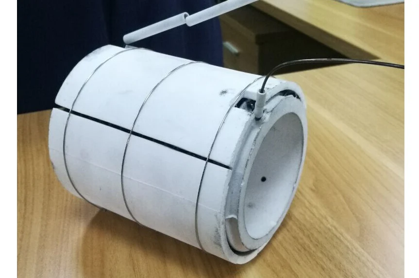 1500oC Rotary Tube Furnace w/ 4.7" ID Chamber for Inert or CO2 Gas Up to 10 Bar - GSL-1500X-10R-5 - Image 3