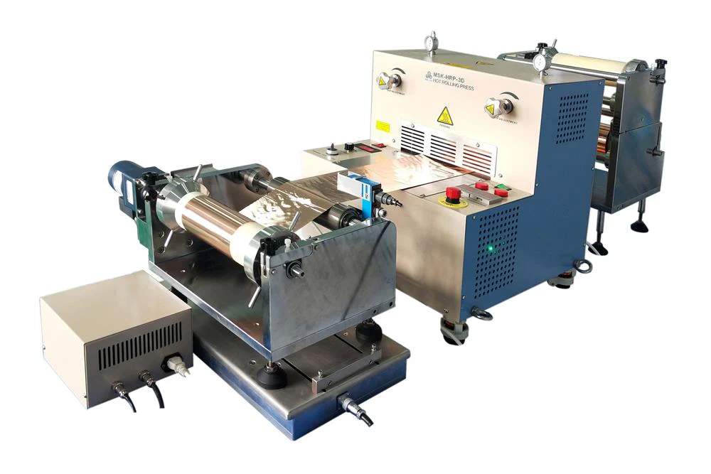 Roll to Roll Heating Calender (8" W) up to 110C for Multi-layer Laminating - HRP-03RRL - Image 3