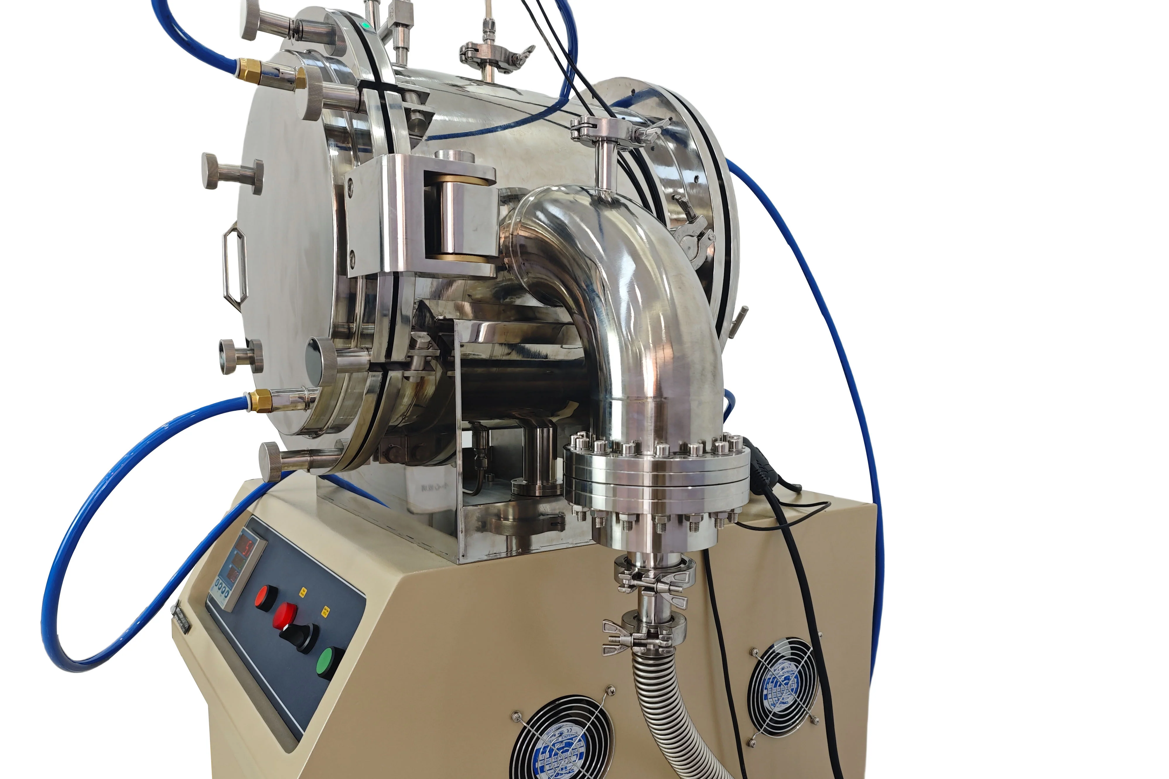 1400°C Cold Wall High Vacuum Chamber Furnace (Ø100×120 mm) -  HVF-1400X-CW - Image 5