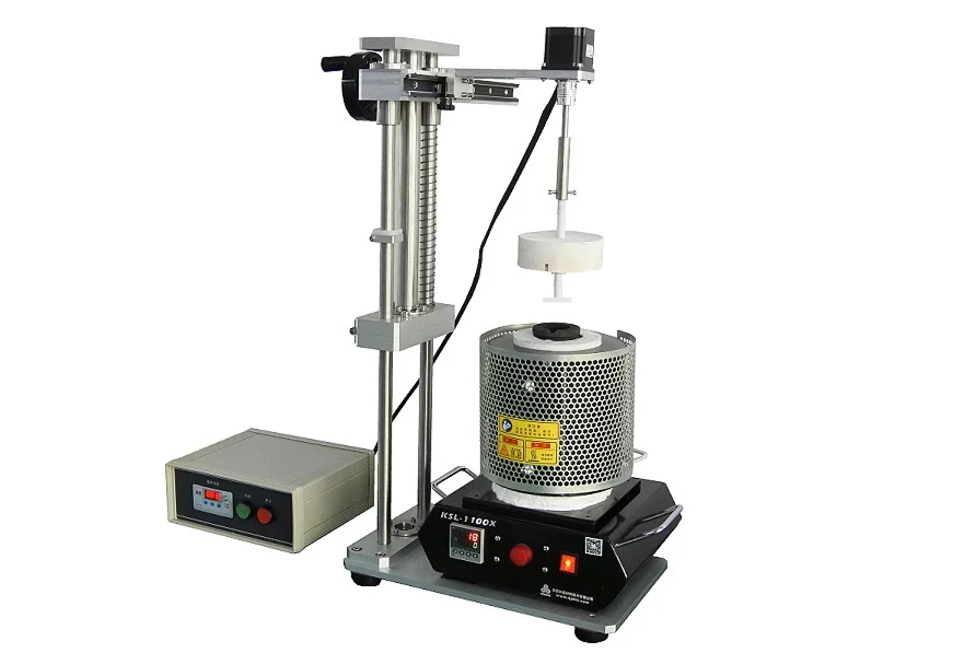1100°C Crucible Melting Furnace  with Stirring Function for Glovebox - KSL1100XSVRM - Image 3