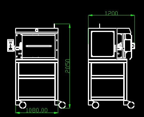 1200°C Max. 5-side Heating Atmosphere Controlled Muffle Furnace ( 16"x16"x 16" 64 L) - KSL-1200X-AC-5S - Image 3