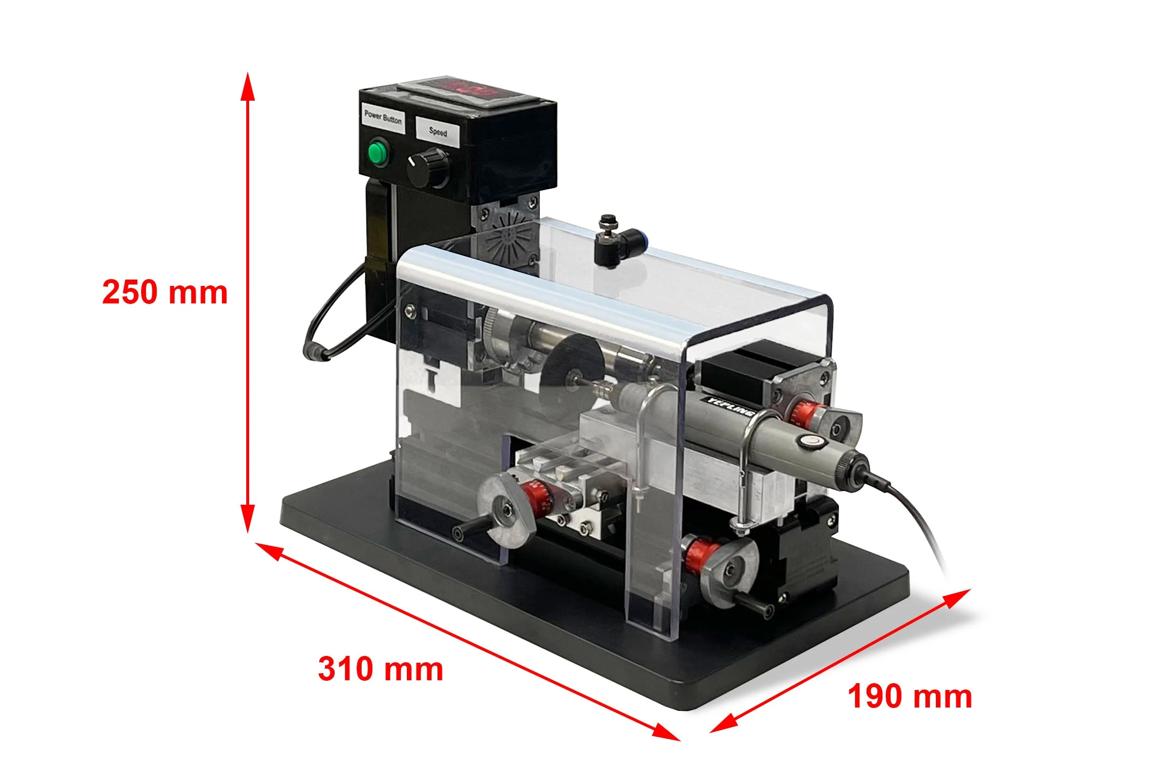 Compact Disassembling Machine for 18650, 21700, 26650 and 4680 -46110 Cylindrical Cases - MSK-4680 - Image 3