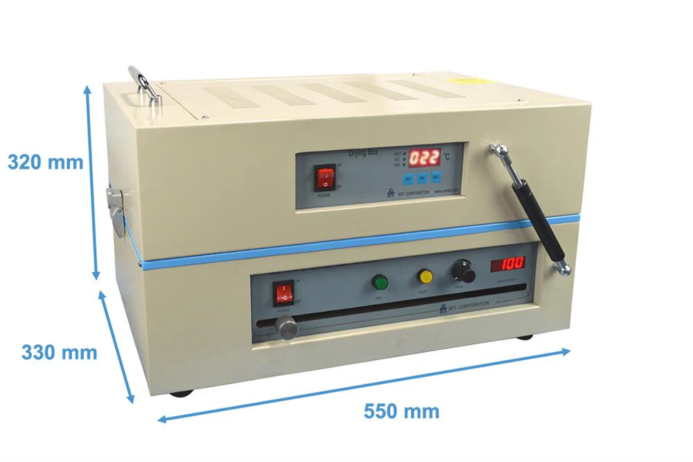 Compact Tape Casting Coater w/ Vac. Chuck (200Wx365L mm) & Film Applicator & Optional Heater - MSK-AFA-III - Image 6