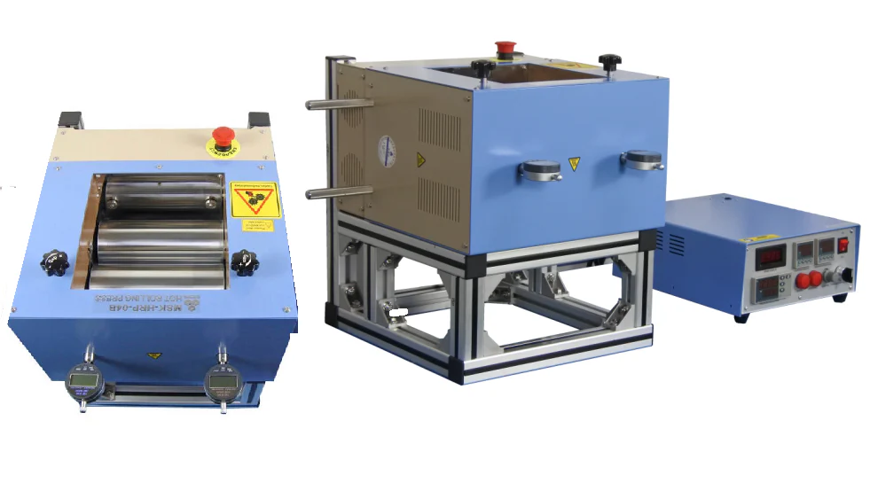 8" Width 200C Hot Rolling Press w/ Digital Pressure Display (Ar Gas Compatible)- MSK-HRP-04B - Image 4