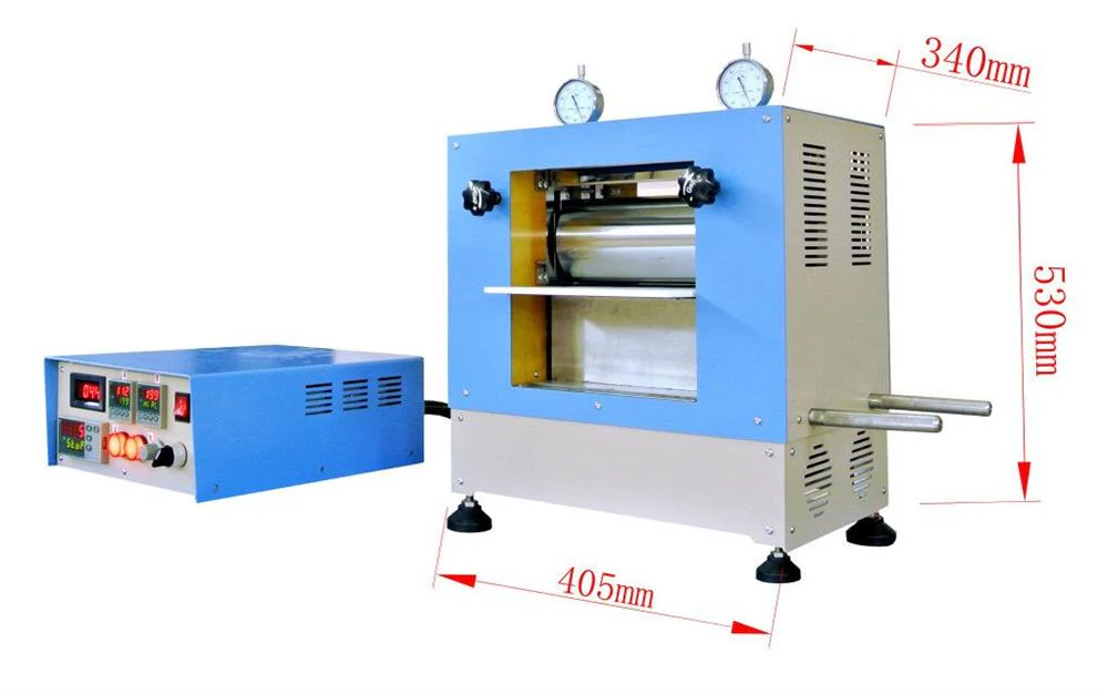 8" Width 200C Hot Rolling Press w/ Digital Pressure Display (Ar Gas Compatible)- MSK-HRP-04B - Image 5
