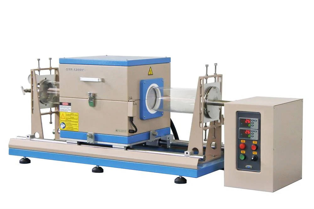 1200°C Max. 5" Sliding Tube Furnace for Rapidly Thermal Processing - OTF-1200X-RTP-5S - Image 4