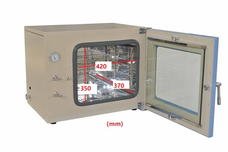 53L Stainless Steel Vacuum Chamber for Sample Storage (16x13x14") - SVC6050 - Image 4