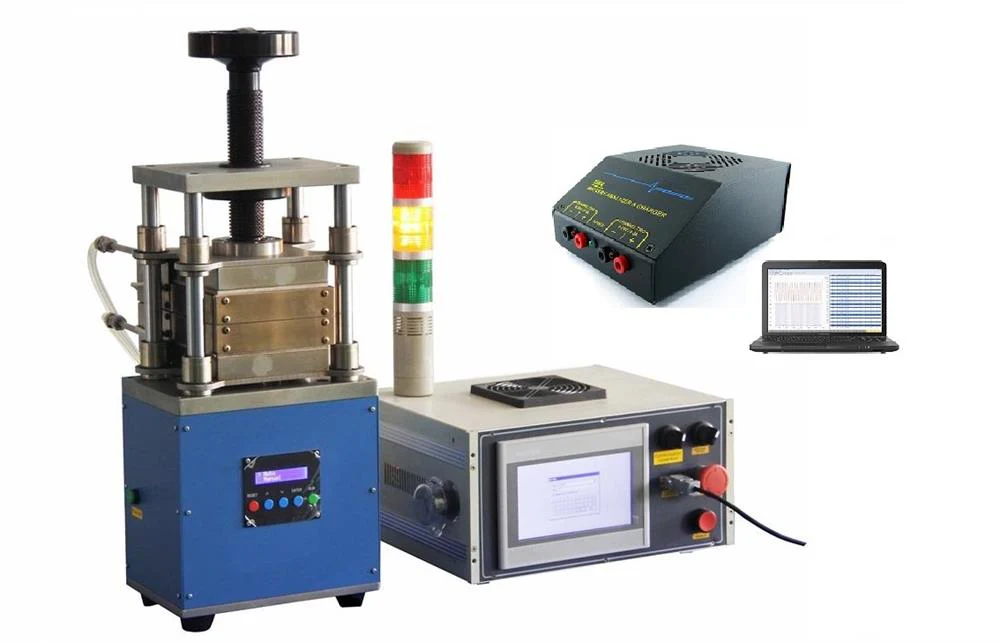 5T Precision Electric Mechanic Laminating Heating Press (500°C Max, 135x135 mm) - YLJ-HP-100E - Image 3