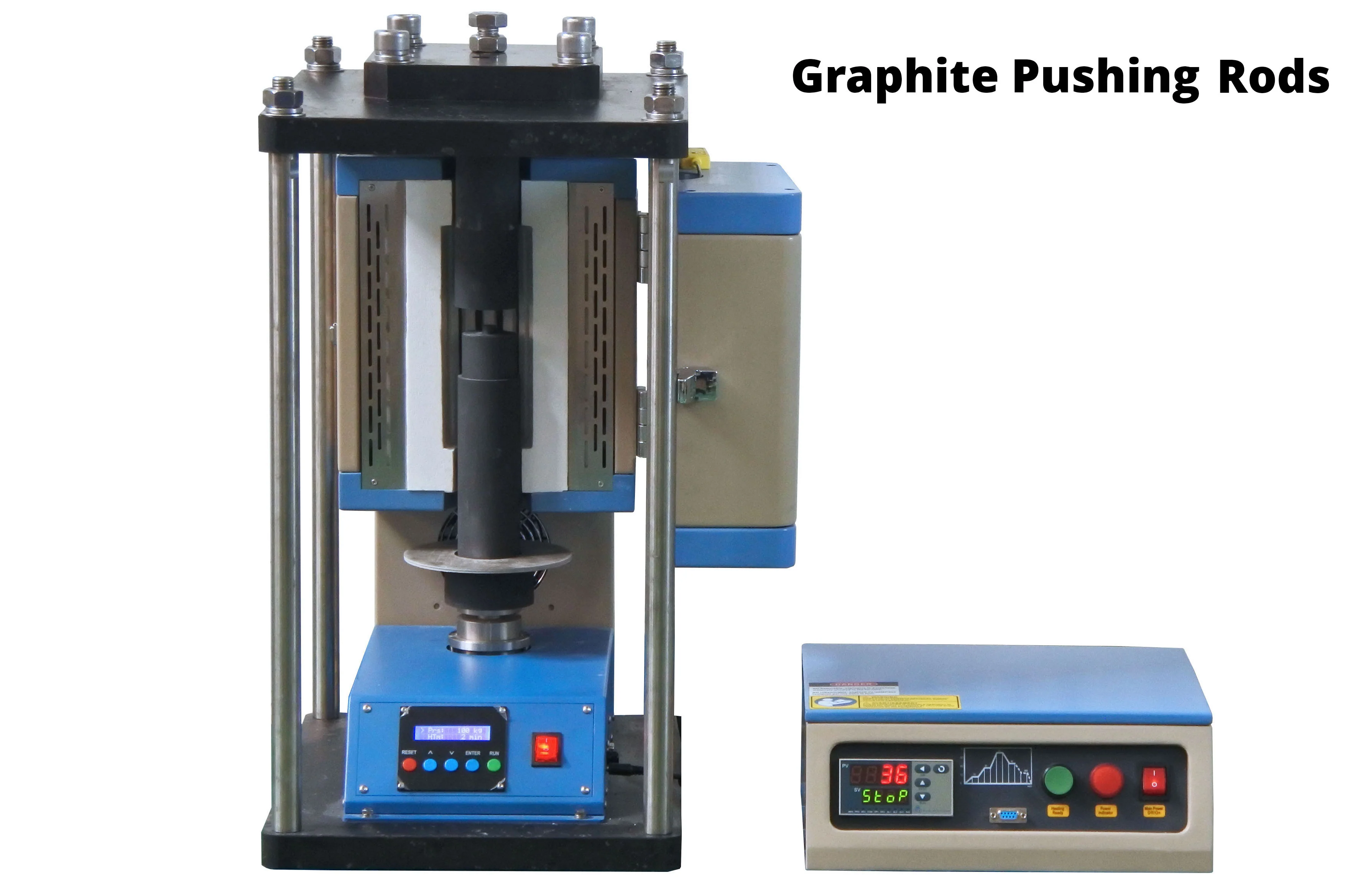 5T Electric Hot Pellet Press up to 1000 ºC Using Inside Glovebox- YLJHP7 - Image 4